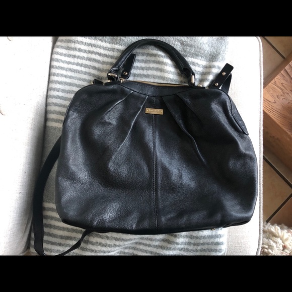 VEUC KATE SPADE NY handbag pebble black leather - Picture 2 of 8